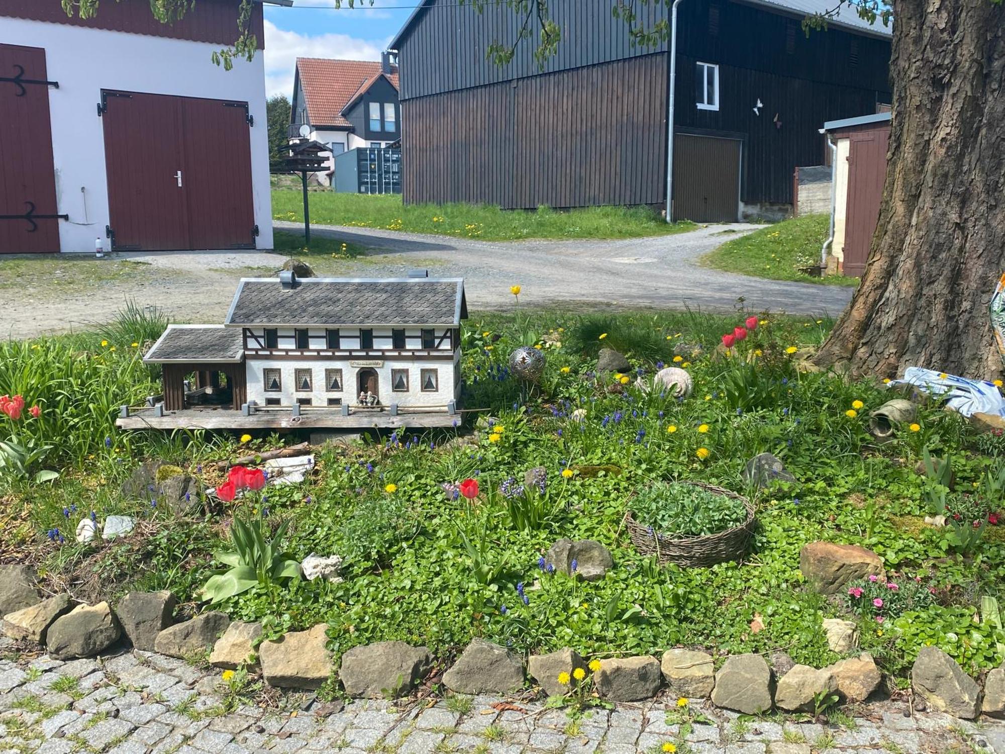 Appartamento Kastanienhof Hinterhermsdorf Esterno foto
